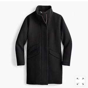 J Crew Wool Cocoon Black City Coat NWT 🖤